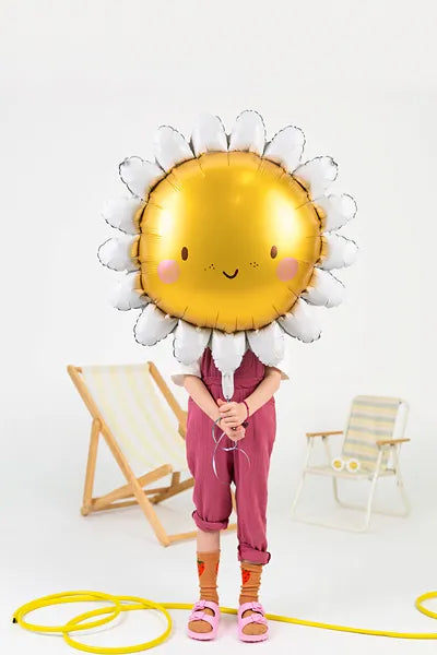 Folien Ballon Happy Flower