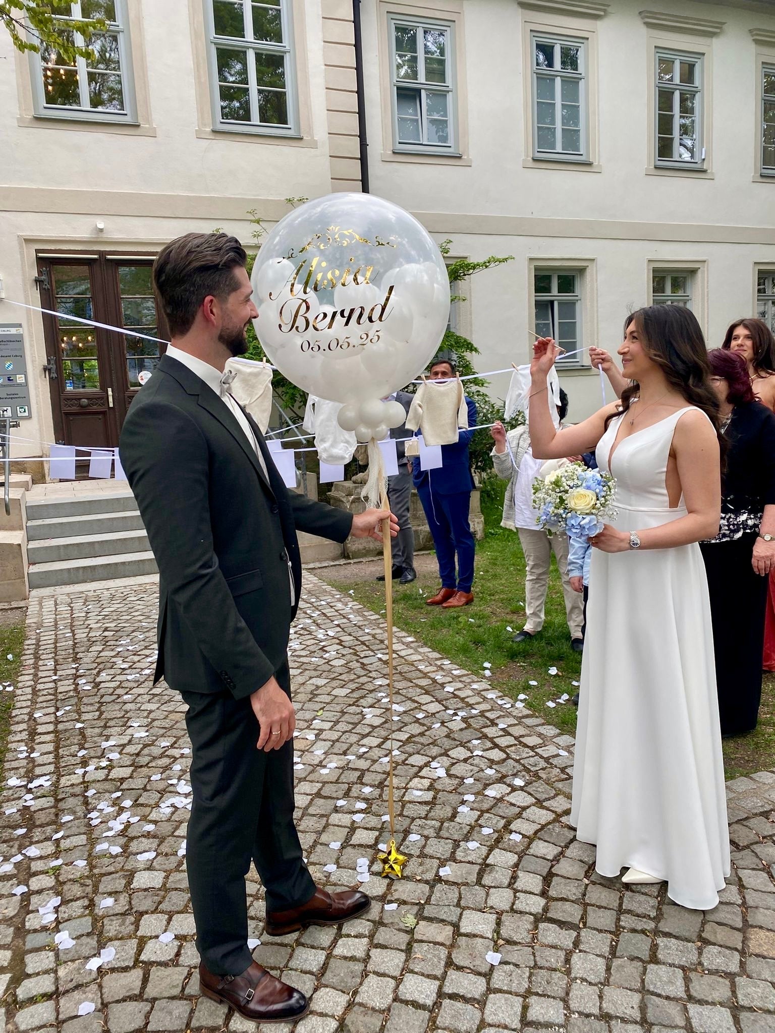 Standesamt Pop Up Ballon