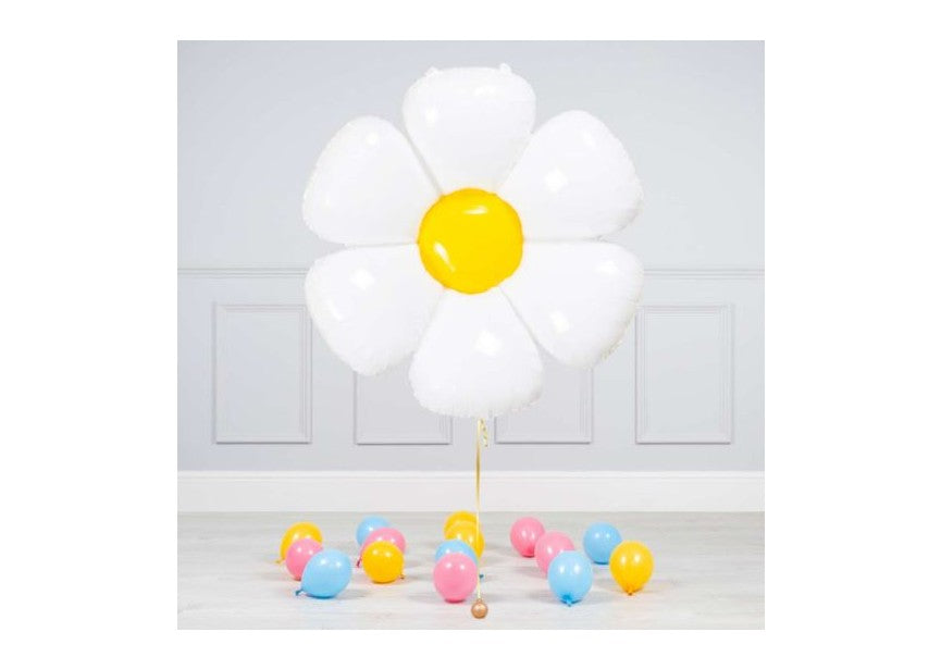 Folienballon Gänseblümchen, 97x103cm