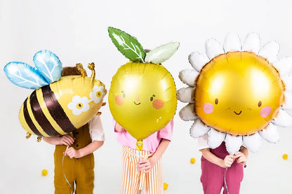 Folien Ballon Happy Flower