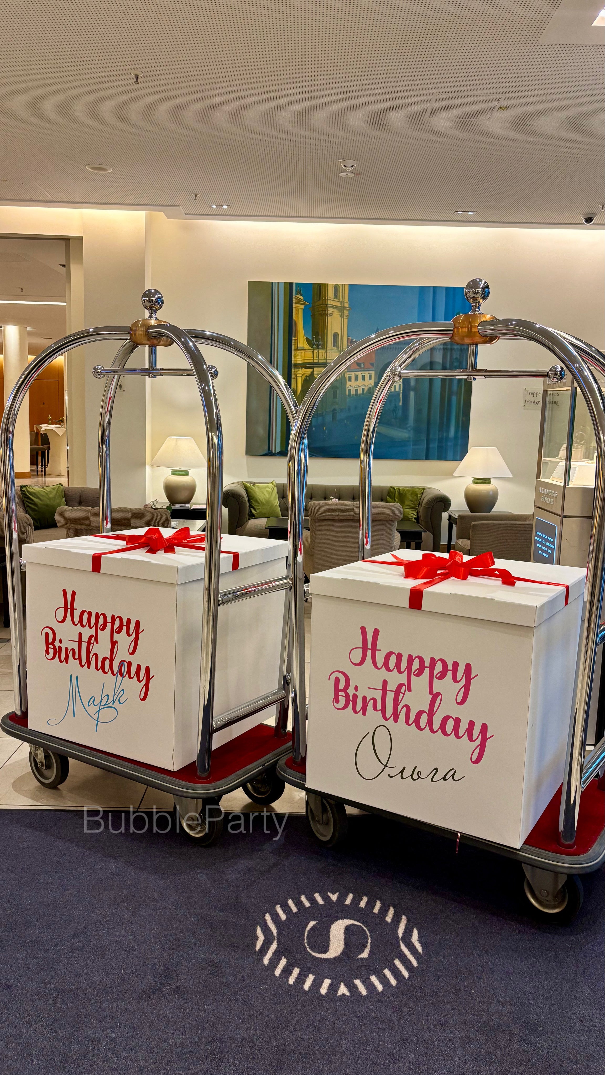 Überraschungsbox mit Luftballons in Nürnberg kaufen