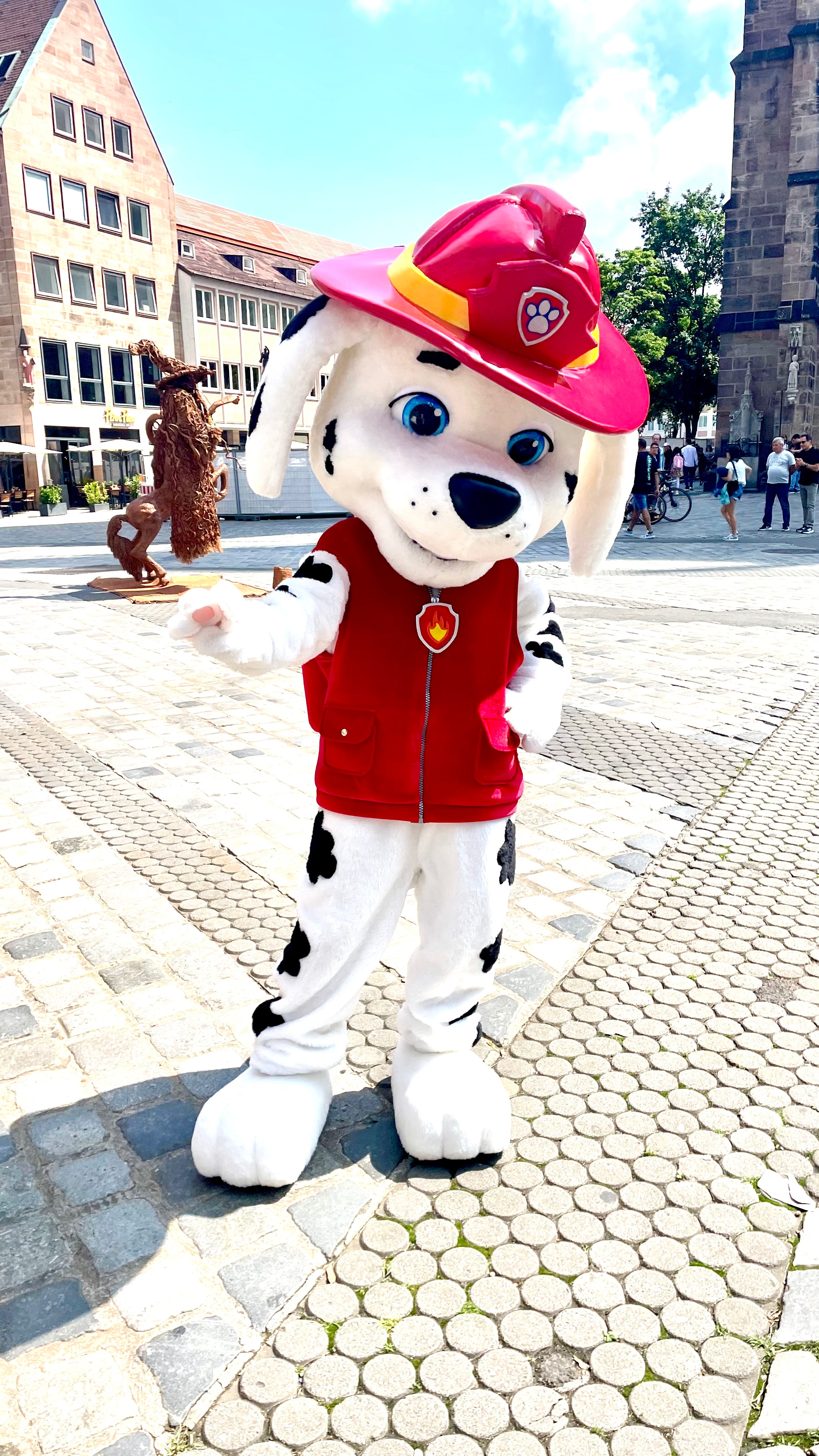 Paw Patrol Maskottchen Marschall