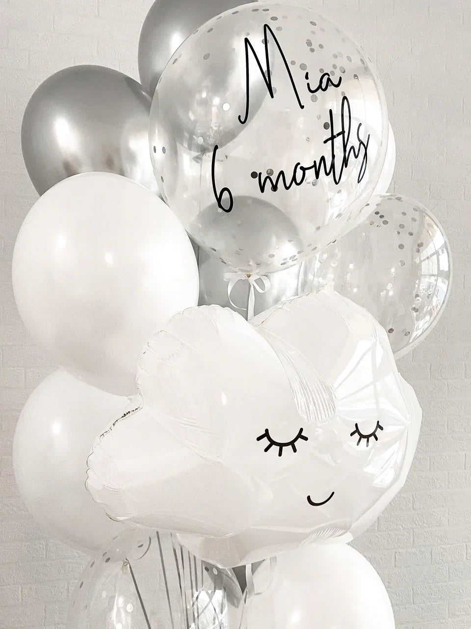 Helium Set Wolke