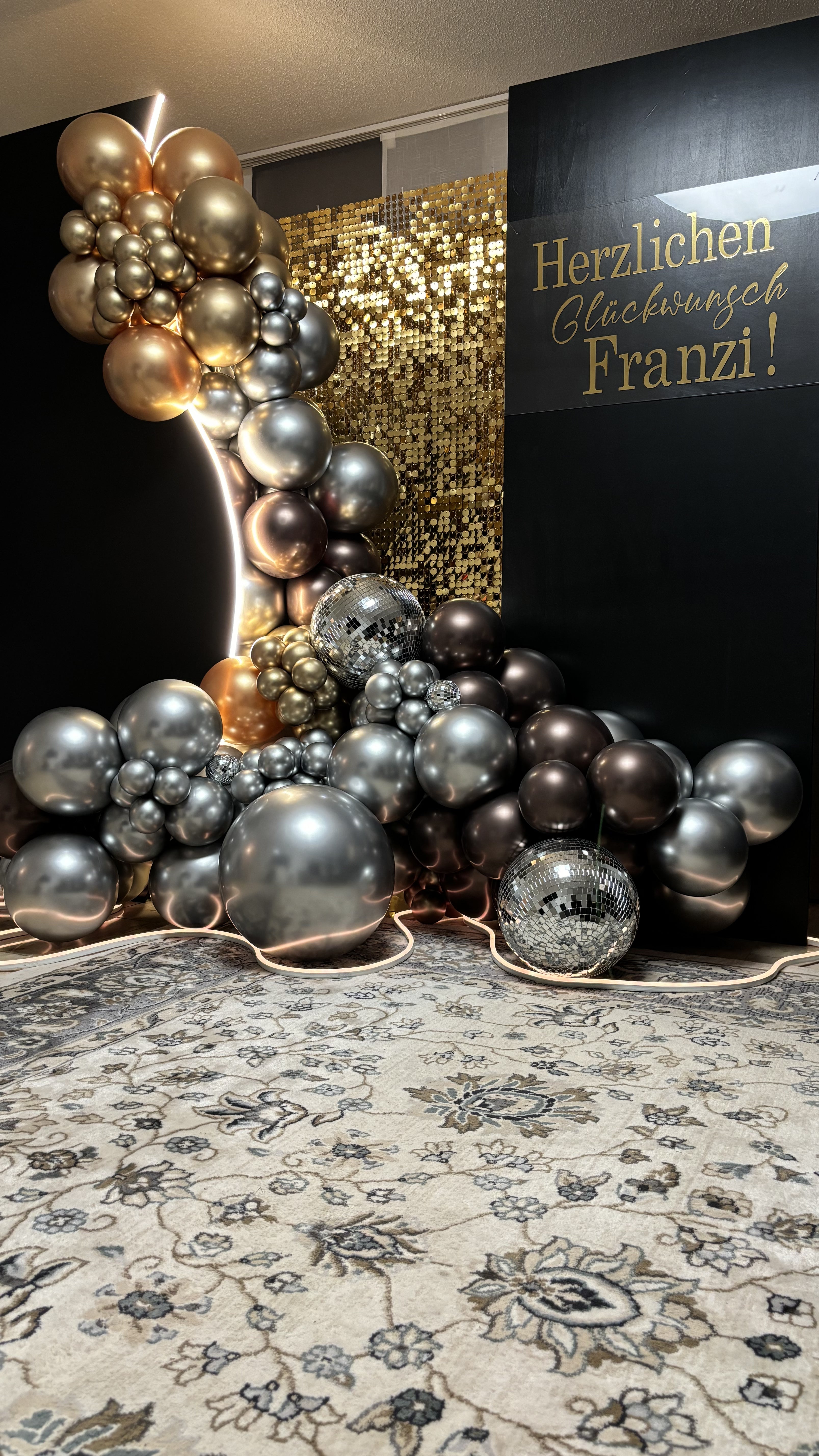 Jubiläums Party Deko