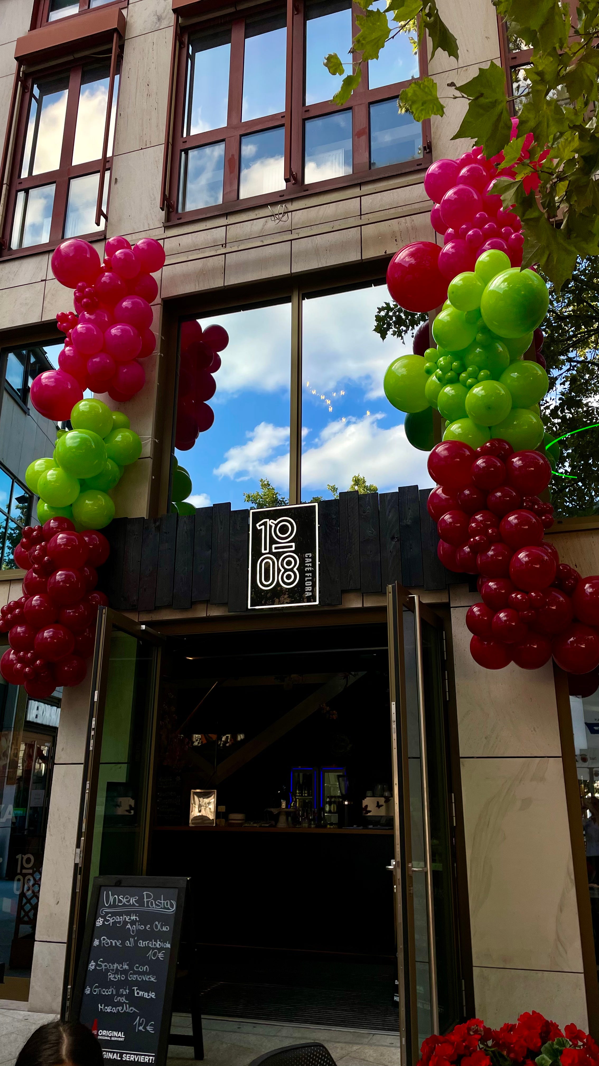 Neueröffnung Ballon Girlande Fürth Nürnberg Erlangen