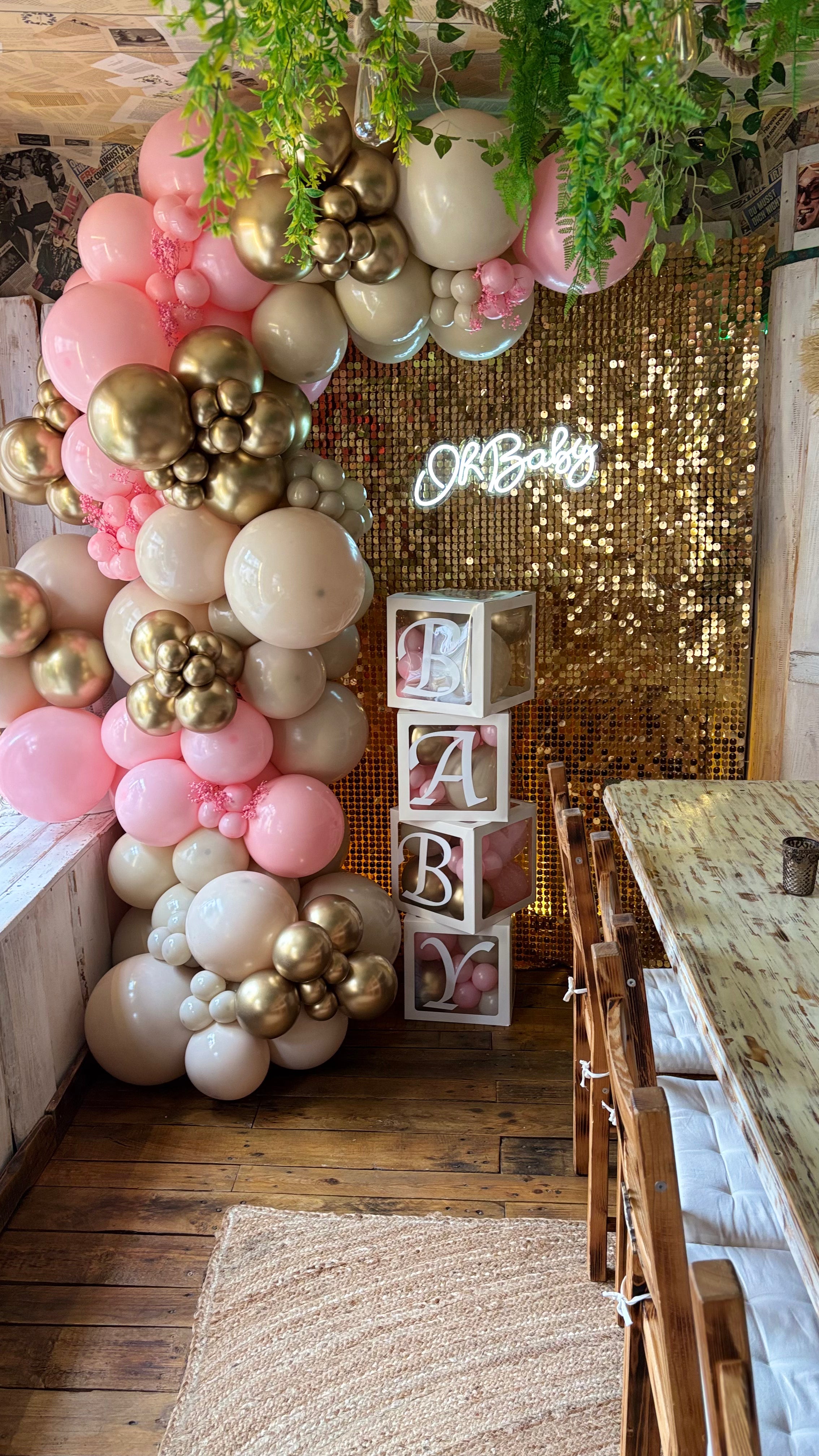 Baby Party Dekoration