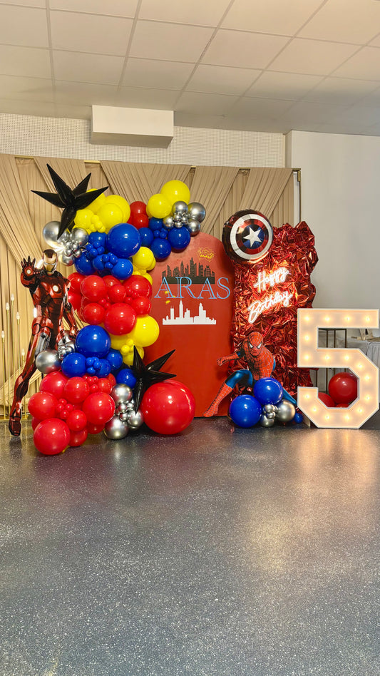 Fotowand/ Ballonwand/ Fotozone Avengers