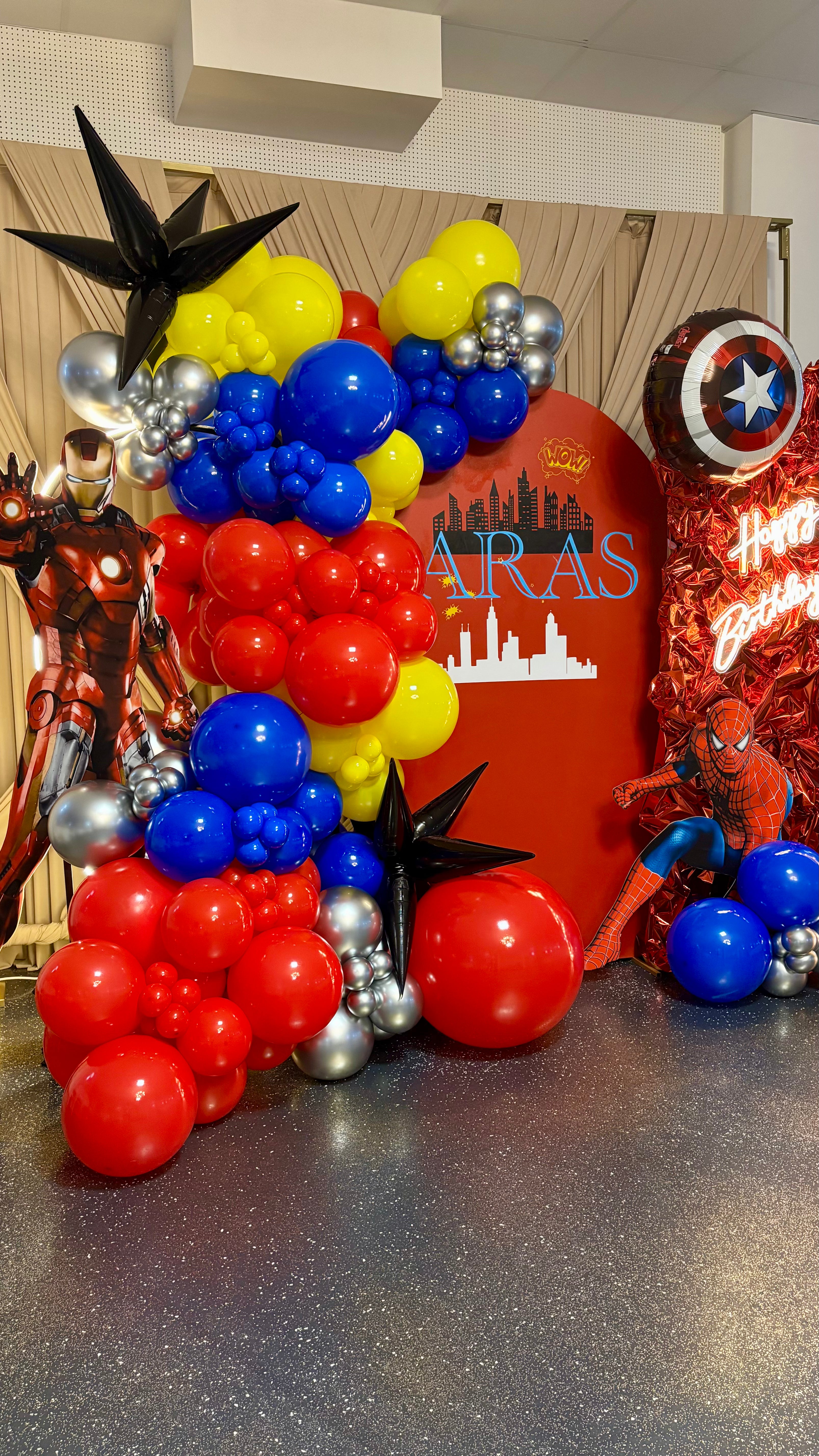 Fotowand/ Ballonwand/ Fotozone Avengers