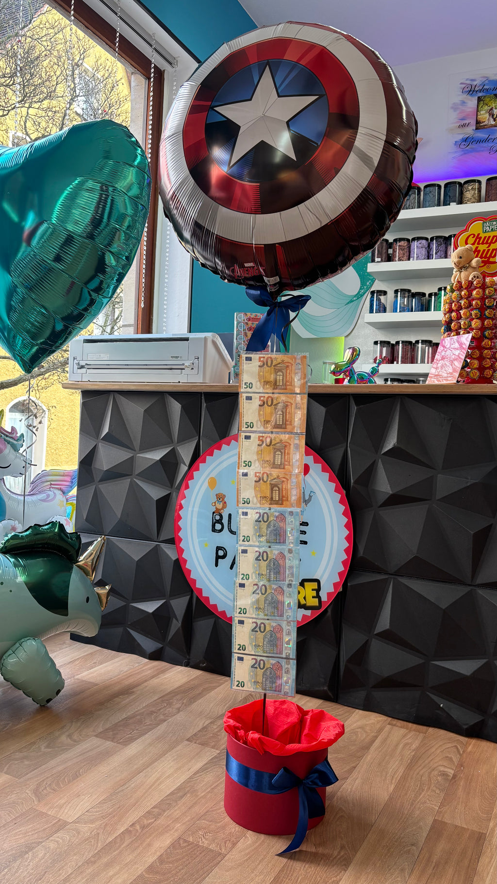 Geld verpacken/Geld Geschenk