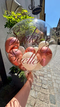 Personalisierter Hochzeitsballon mit Helium NICHT PLATZEN!
