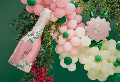 Folienballon Prosecco Flasche Bride to be, 49.5x108.5 cm