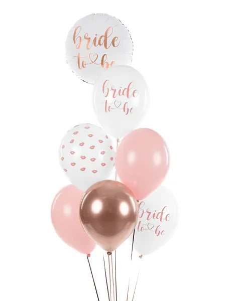Folienballon Bride to be 45cm, weiß