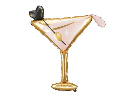 Folienballon Martini Glas, 126x93 cm