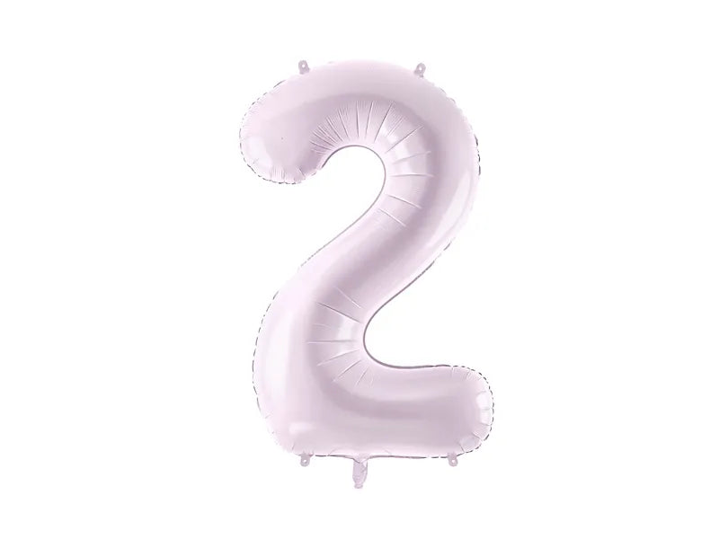 Luftballon Ziffer 2 Lila 86cm