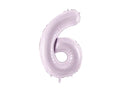 Luftballon Ziffer 8 Lila 86cm