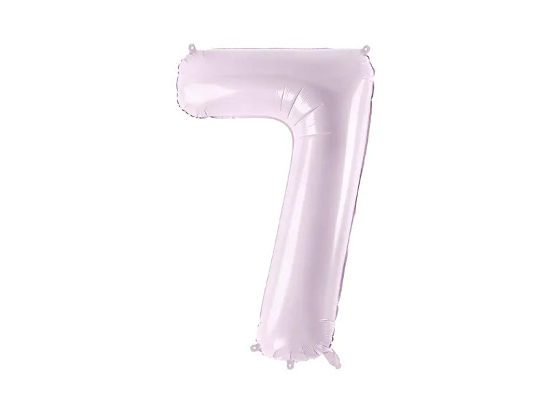 Luftballon Ziffer 7 Lila 86cm