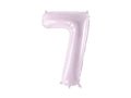 Luftballon Ziffer 7 Lila 86cm
