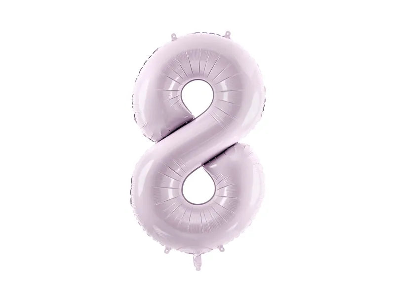 Luftballon Ziffer 8 Lila 86cm