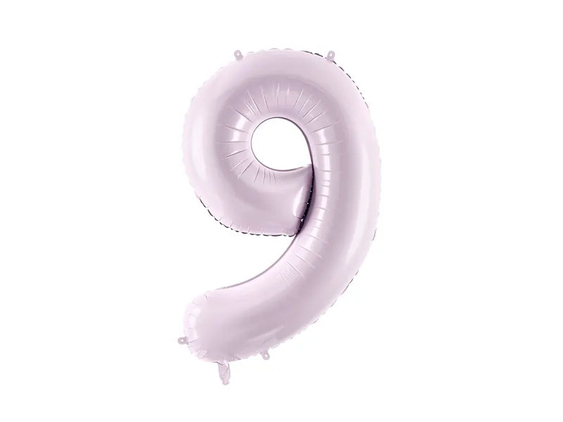 Luftballon Ziffer 9 Lila 86cm