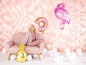 Folienballon Flamingo, rosa, 70x95cm