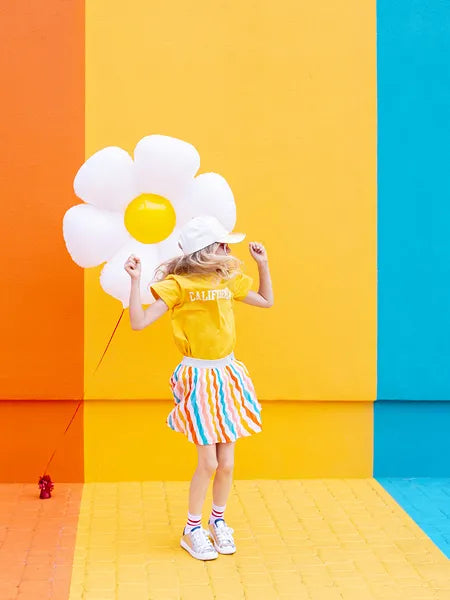 Folienballon Gänseblümchen, 97x103cm