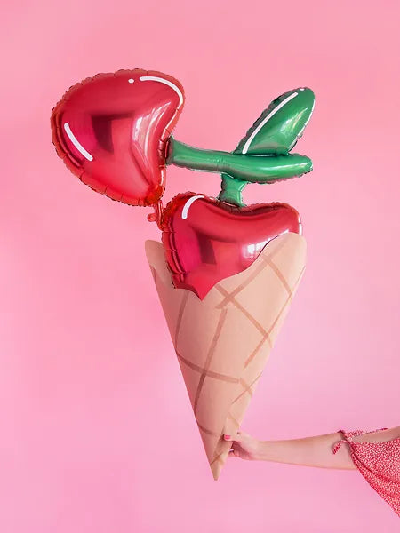 Folienballon Kirschen, 88x73cm