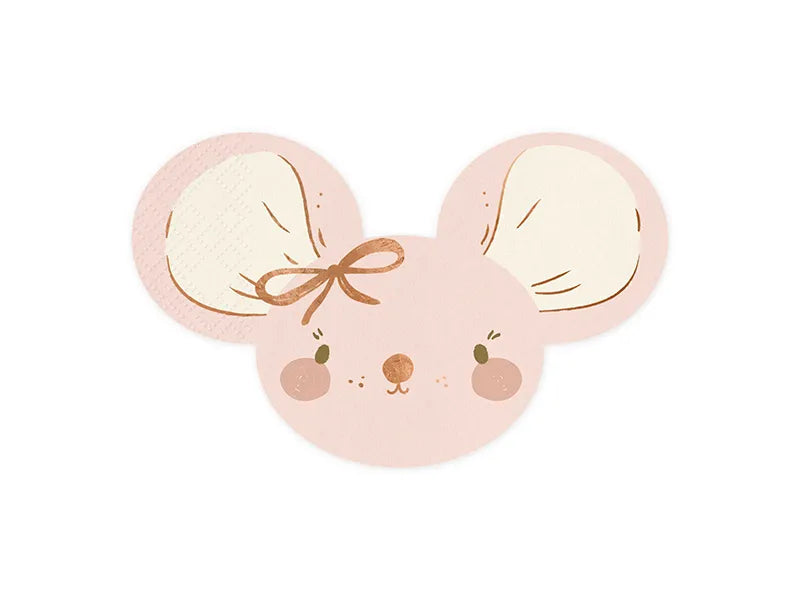 Papierservietten Maus 16x10 cm