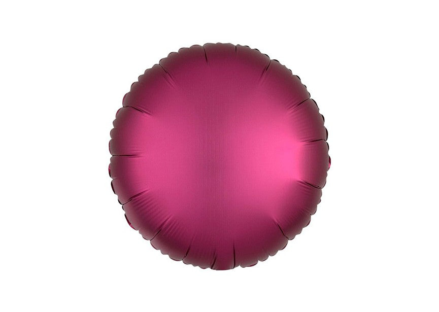 Folien Luftballon Satin Luxe Pomegranate