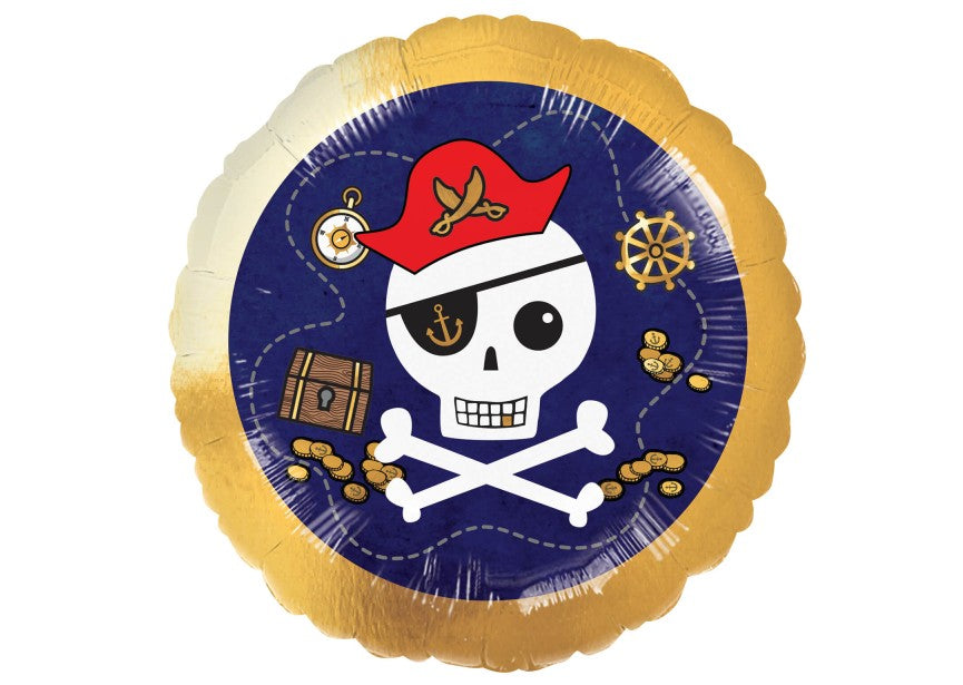 Folien Luftballon Piraten