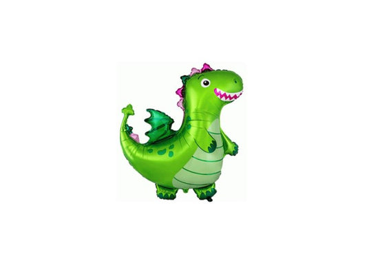 Folien Ballon Drache Grün