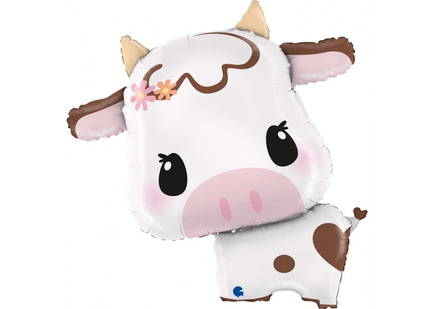 Folien Ballon Cute Cow
