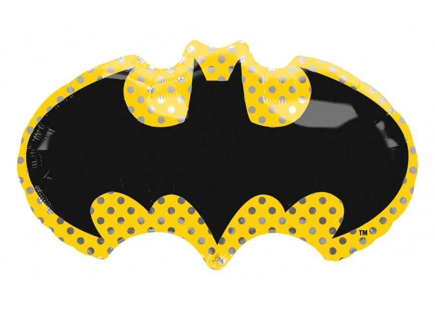 Folien Luftballon Batman Logo