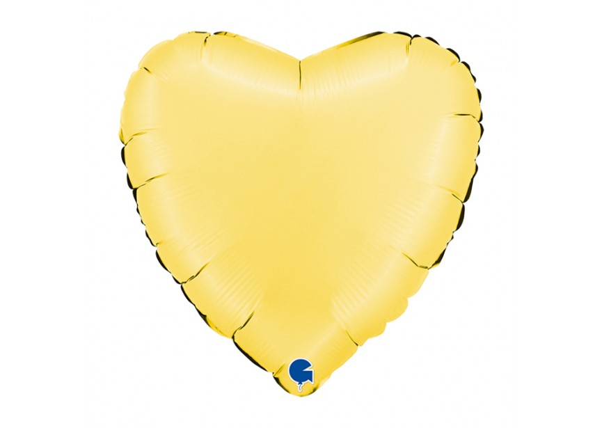 Herz Luftballon Gelb 46cm