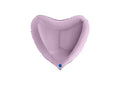 Folien Herz Luftballon Lilac 45cm
