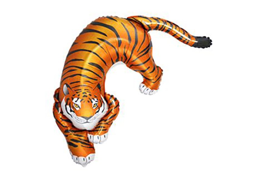 Folien Luftballon Tiger