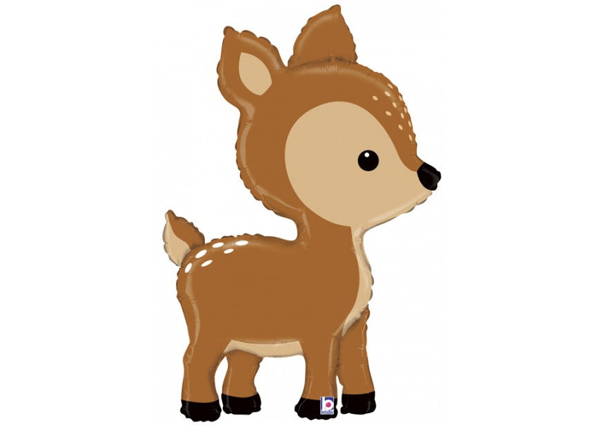 Folien Luftballon Wald Hirsch
