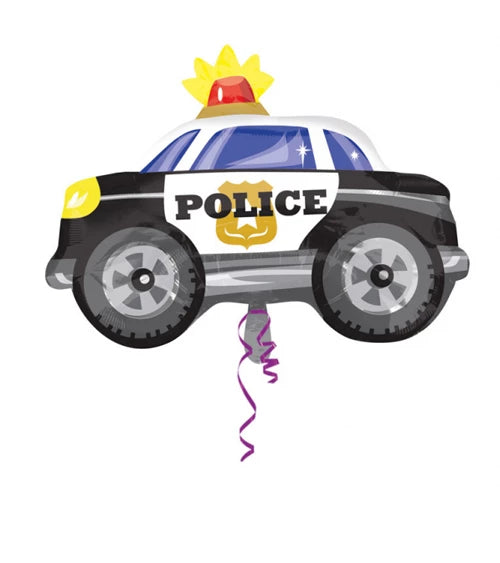 Luftballon Polizei
